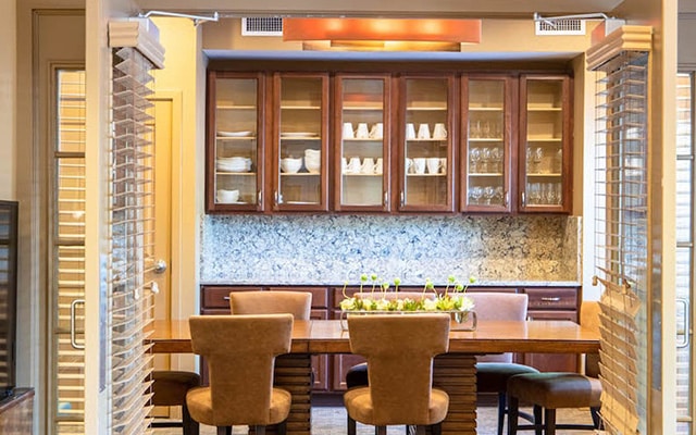 wellness-private-dining-room Open Demonstration Kitchen